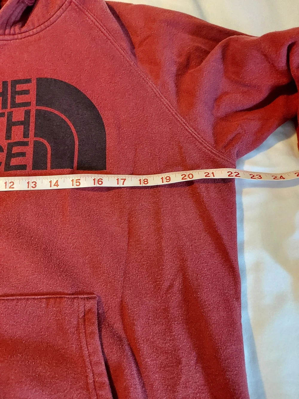 The North Face Men’s Red Logo Pullover Hoodie